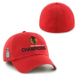 Kšiltovka Chicago Blackhawks 2015 Stanley Cup Champions Franchise RED Velikost: M