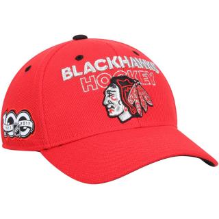 Kšiltovka Chicago Blackhawks Centennial Structured Adjustable Hat