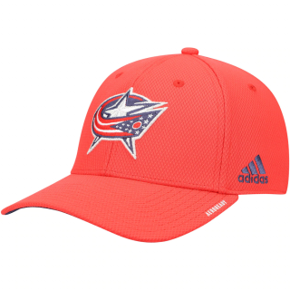 Kšiltovka Columbus Blue Jackets Locker Room Coach Flex Hat - Red Velikost: L/XL
