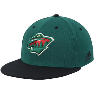 Kšiltovka Minnesota Wild Adidas Two-Tone Logo Flex Velikost: M/L