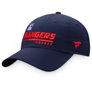 Kšiltovka New York Rangers Authentic Pro Locker Room Unstructured Adjustable Cap
