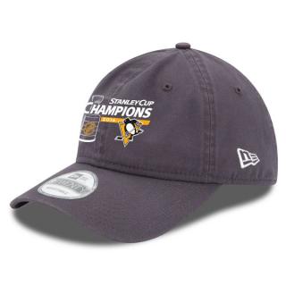 Kšiltovka Pittsburgh Penguins 2016 Stanley Cup Champions 9TWENTY Charcoal