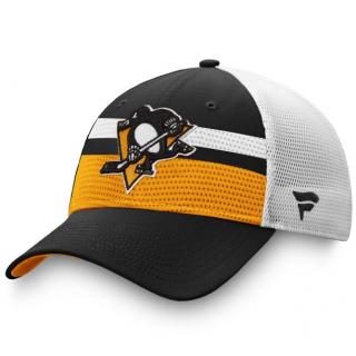 Kšiltovka Pittsburgh Penguins Authentic Pro Draft Structured Trucker Cap