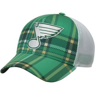 Kšiltovka St. Louis Blues Adidas St. Patrick's Day Trucker