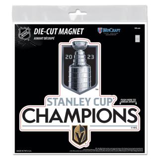 Magnet Vegas Golden Knights 2023 Stanley Cup Champions 6'' x 6'' Indoor/Outdoor Vinyl Magnet