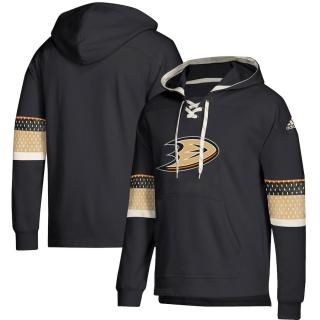 Mikina Anaheim Ducks Adidas Jersey Lace-Up Pullover Hoodie Velikost: M