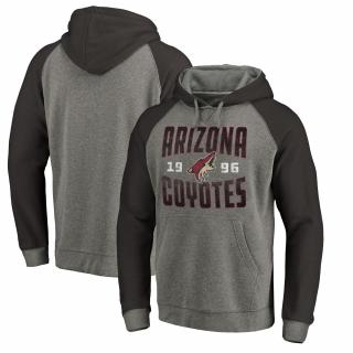 Mikina Arizona Coyotes Timeless Collection Antique Stack Tri-Blend Raglan Velikost: S