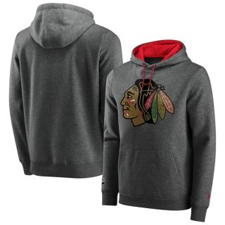 Mikina Chicago Blackhawks Iconic Back To Basics Overhead Velikost: L