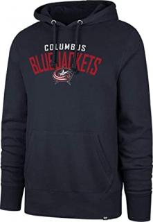 Mikina Columbus Blue Jackets Outrush '47 HEADLINE Pullover Hood Velikost: L