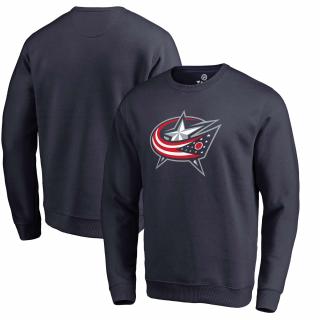 Mikina Columbus Blue Jackets Primary Team Logo Pullover Sweatshirt Velikost: S