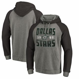 Mikina Dallas Stars Timeless Collection Antique Stack Tri-Blend Raglan Velikost: S