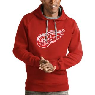 Mikina Detroit Red Wings Logo Victory Pullover Hoodie Red Velikost: L