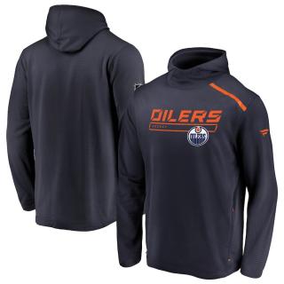 Mikina Edmonton Oilers Authentic Pro Rinkside Transitional Pullover Hoodie Velikost: L