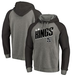 Mikina Los Angeles Kings Slant Strike Hoodie Tri-Blend Velikost: L