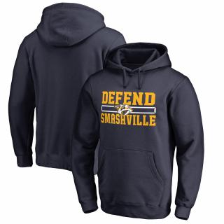 Mikina Nashville Predators Hometown Collection Defend Pullover Hoodie Velikost: L