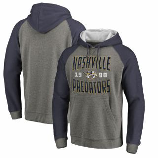 Mikina Nashville Predators Timeless Collection Antique Stack Tri-Blend Raglan Velikost: S