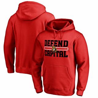 Mikina Ottawa Senators Hometown Collection Defend Pullover Hoodie Velikost: L