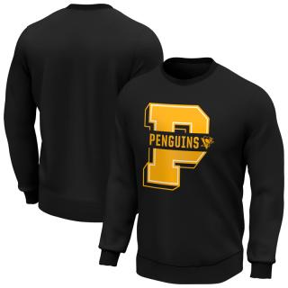 Mikina Pittsburgh Penguins College Letter Crew Sweatshirt Velikost: L