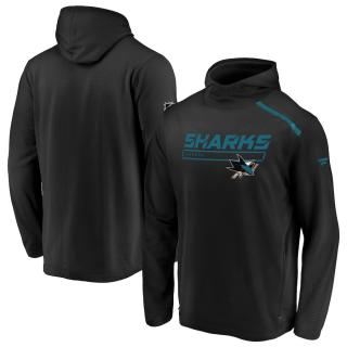 Mikina San Jose Sharks Authentic Pro Rinkside Transitional Pullover Hoodie Velikost: S