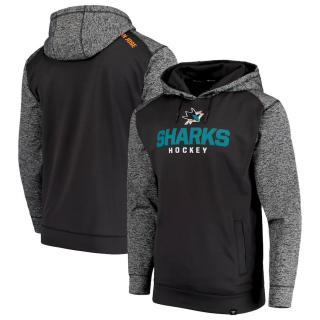 Mikina San Jose Sharks Static Fleece Pullover Hoodie Velikost: S