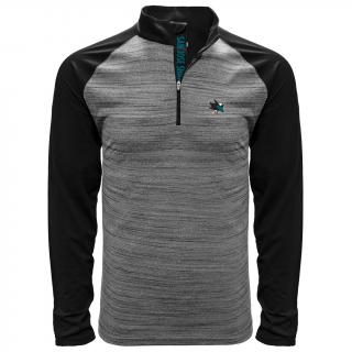 Mikina San Jose Sharks Vandal Quarter Zip Midlayer Velikost: L