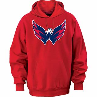 Mikina - Team Logo II. - Washington Capitals - červená Velikost: XL