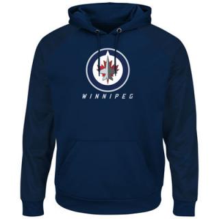 Mikina Winnipeg Jets Majestic Penalty Shot Therma Base Hoodie Velikost: L