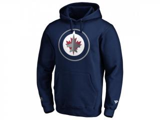 Mikina Winnipeg Jets Mid Essentials Crest Graphic Hoodie Velikost: L