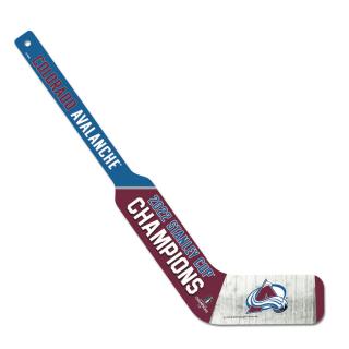 Minihokejka Colorado Avalanche 2022 Stanley Cup Champions Mini Goalie Stick