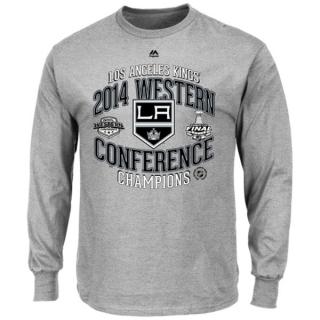 NHL tričko Los Angeles Kings 2014 Western Conference Champions Five Hole - dlouhý rukáv Velikost: S