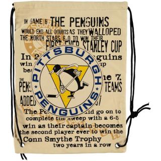 NHL vak Pittsburgh Penguins Historic Canvas Drawstring