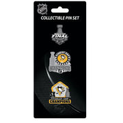 Odznaky Pittsburgh Penguins 2017 Stanley Cup Champions Pin Set