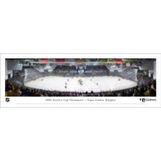 Panoramatický plakát Vegas Golden Knights 2023 Stanley Cup Champions 13.5  x 40  Panoramic Poster