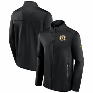 Pánská bunda Boston Bruins RINK Fleece Jacket Black-Black Velikost: L