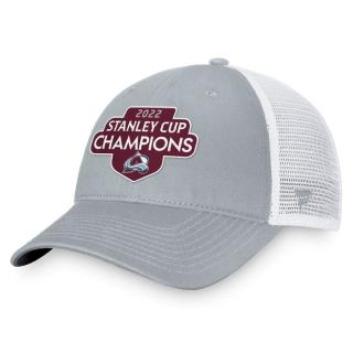Pánská kšiltovka Colorado Avalanche 2022 Stanley Cup Champions Locker Room Trucker Adjustable