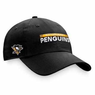 Pánská kšiltovka Pittsburgh Penguins Authentic Pro Game & Train Unstr Adj Black