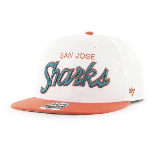 Pánská kšiltovka San Jose Sharks Script Side Two Tone ’47 CAPTAIN NHL