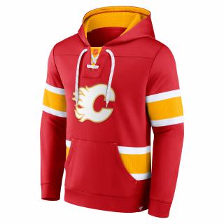 Pánská mikina Calgary Flames Mens Iconic NHL Exclusive Pullover Hoodie Velikost: M