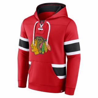 Pánská mikina Chicago Blackhawks Mens Iconic NHL Exclusive Pullover Hoodie Velikost: 3XL
