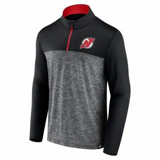 Pánská mikina New Jersey Devils Mens Iconic Defender 1/4 Zip Velikost: L