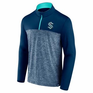 Pánská mikina Seattle Kraken Mens Iconic Defender 1/4 Zip Velikost: L