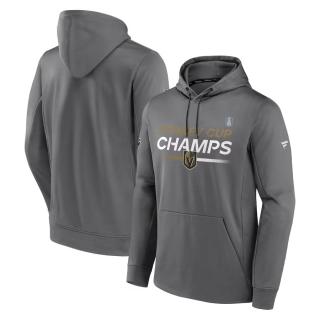 Pánská mikina Vegas Golden Knights 2023 Stanley Cup Champions Authentic Pro Pullover Hoodie Velikost: L