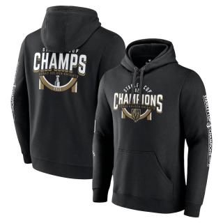 Pánská mikina Vegas Golden Knights 2023 Stanley Cup Champions Banner Pullover Hoodie Velikost: L