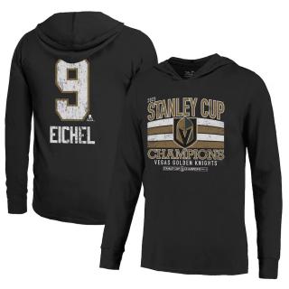 Pánská mikina Vegas Golden Knights Jack Eichel 2023 Stanley Cup Champions Softhand Name & Number Velikost: L