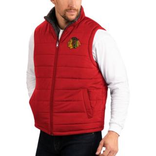 Pánská Oboustranná Vesta Chicago Blackhawks Power Hitter Reversible Vest Tým: Chicago Blackhawks, Velikost: L