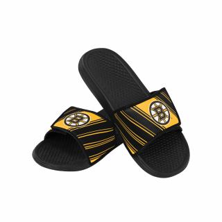 Pánské pantofle Boston Bruins Legacy Velcro Sport Slide Slipper Velikost: L = 44-45 EU