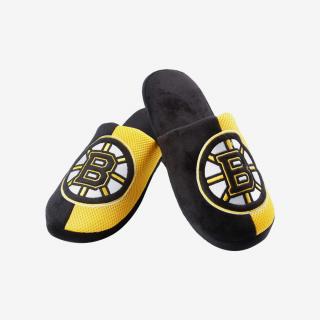 Pánské pantofle Boston Bruins Team Logo Staycation Slipper Velikost: L = 44-45 EU