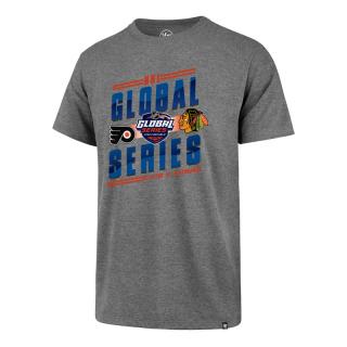 Pánské tričko 47 Brand Flanker Tee NHL Global Series Dueling GS19 Velikost: S