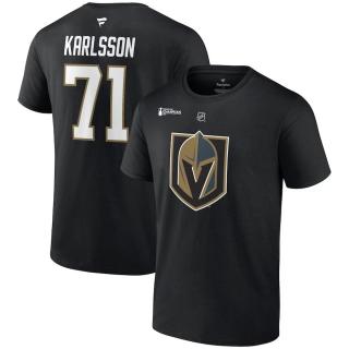 Pánské tričko Vegas Golden Knights 2023 Stanley Cup Champions Authentic Stack Player Name & Number Velikost: L