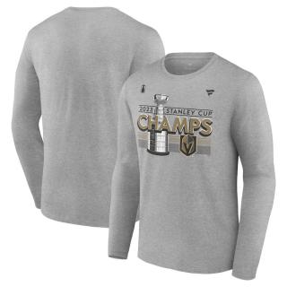 Pánské tričko Vegas Golden Knights 2023 Stanley Cup Champions Locker Room Long Sleeve Velikost: L